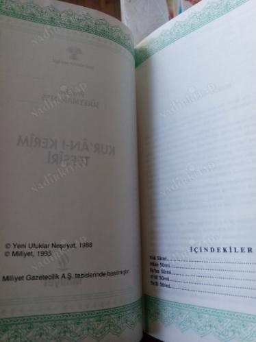 KUR'AN-I KERİM TEFSİRİ ( 2. Cilt )
