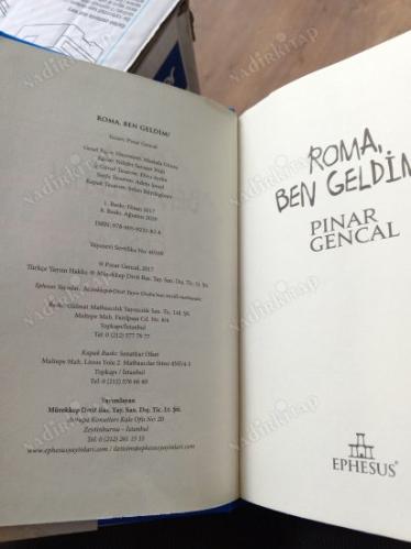 ROMA , BEN GELDİM CİLTLİ ŞÖMİZLİ