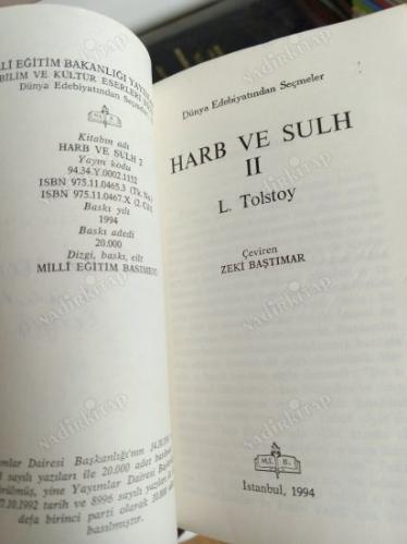 HARB VE SULH 2. CİLT