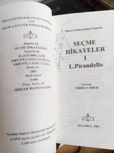 SEÇME HİKAYELER 1
