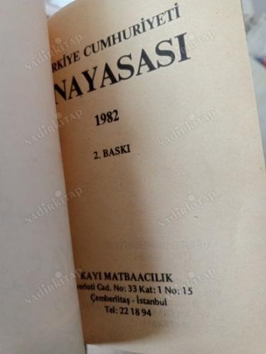 Türkiye Cumhuriyeti Anayasası 1982