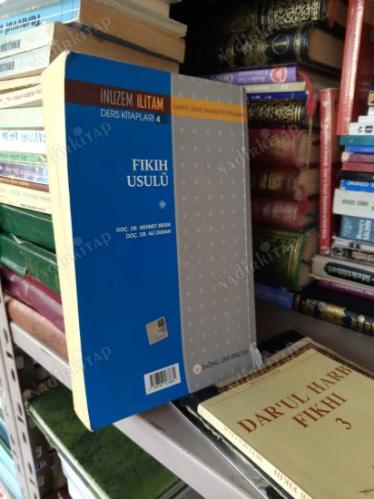 Fıkıh Usulü (İNUZEM-İLİTAM) İlahiyat Lisans Tamamlama Programı - Ders Kitapları 4