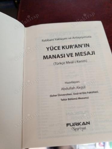 Rabbani Yaklaşım ve Anlayışımızla Yüce Kur'an'ın Manası ve Mesajı (Cep Boy)