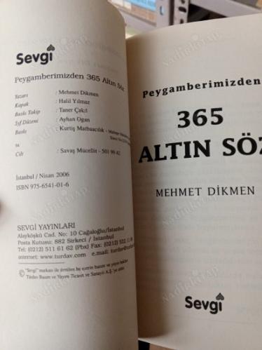 Peygamberimizden 365 Altın Söz