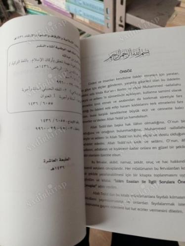 İSLAM ESASLARI İLE İLGİLİ SORULARA ÖNEMLİ CEVAPLAR