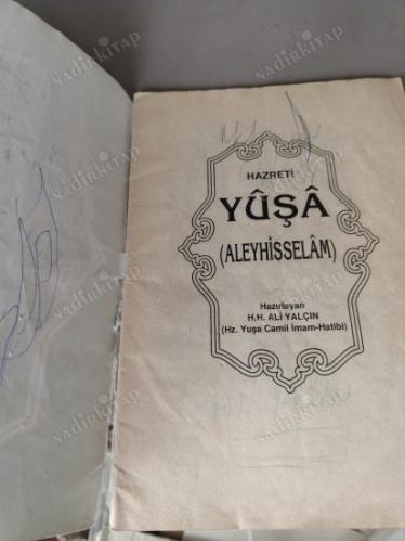 HAZRETİ YÛŞÂ (ALEYHİSSELÂM)