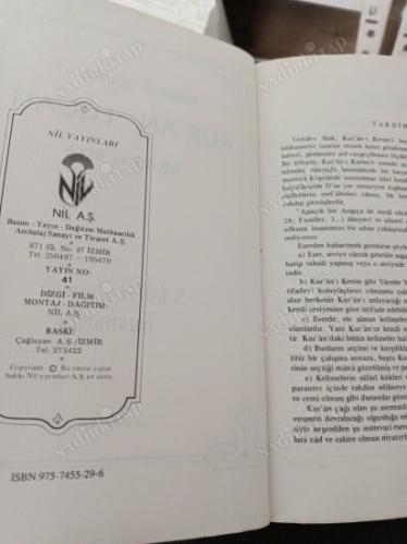 ANLAYARAK OKUMAK İÇİN KUR'AN LUGATI
