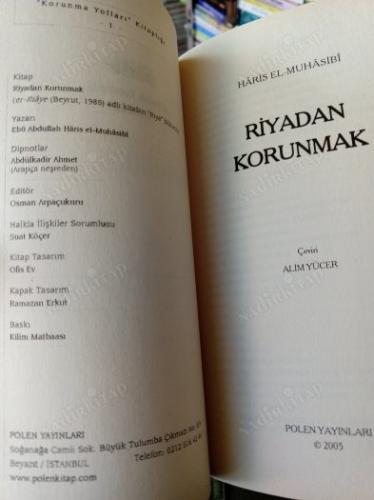 Riya Ve KorunmaYolları