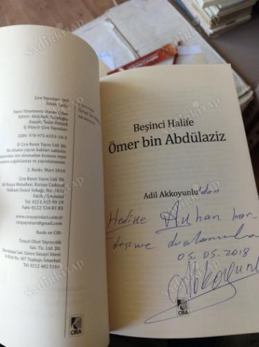 ÖMER BİN ABDULAZİZ İmzalı-İthaflı