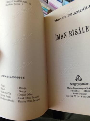İMAN RİSALESİ