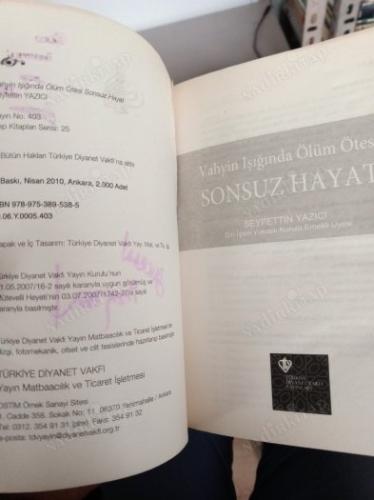 VAHYİN IŞIĞINDA ÖLÜM ÖTESİ SONSUZ HAYAT