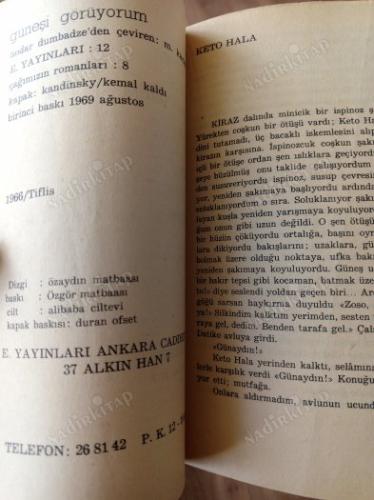 GÜNEŞİ GÖRÜYORUM