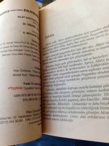 ORTA ANADOLU EVLİYALARI 2 (KUZEY - GÜNEY) - Kırşehir, Konya, Nevşehir, Niğde, Sinop, Sivas, Tokat, Yozgat