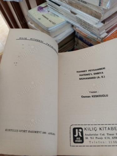 RAHMET PEYGAMBERİ HATEMÜ'L ENBİYA MUHAMMED