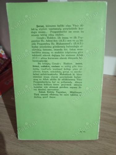 ŞERİATLAR VE PEYGAMBERLER