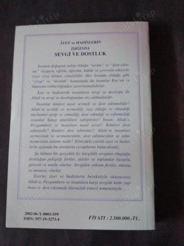 AYET VE HADİSLERİN IŞIĞINDA SEVGİ VE DOSTLUK