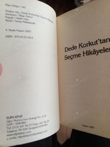 DEDE KORKUT'TAN SEÇME HİKAYELER