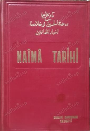 Naima Tarihi 6 Cilt Takım