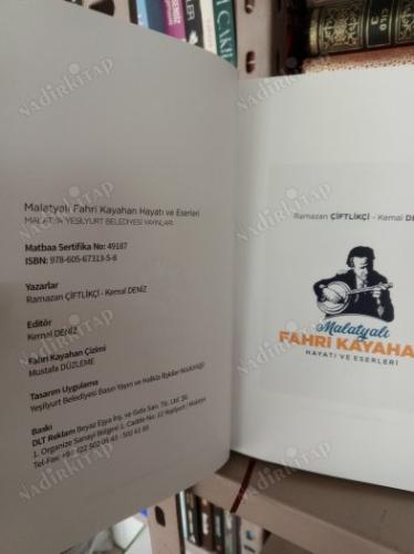 Malatyalı Fahri Kayahan Hayatı ve Eserleri CD YOKTUR