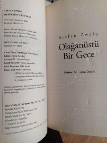 OLAĞANÜSTÜ BİR GECE