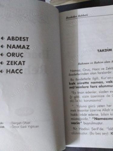 İBADET REHBERİ / ÜÇ AYLARDA MÜBAREK GÜN VE GECELERDE YAPILACAK İBADETLER VE OKUNACAK DUALAR