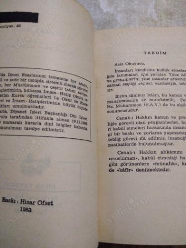 İslamda İman Ve Esasları Amentü Şerhi (Kıyamet Ba's Ve Ahiret)