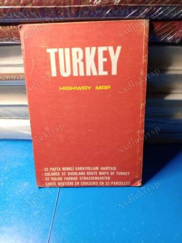 Türkiye Karayolları Haritası Ölçek: 1:1.225.000