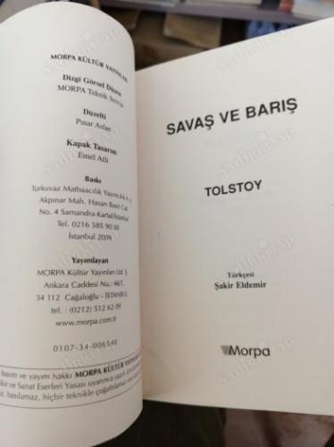 Savaş ve Barış 1.Cilt