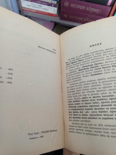 İLK VE ORTA DERECELİ OKULLARDA ÖĞRETİM - MODERN ÖĞRETİM İLKE METOD VE TEKNİKLERİ