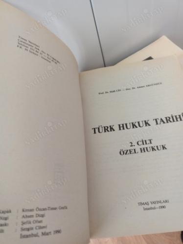TÜRK HUKUK TARİHİ 2.CİLT ÖZEL HUKUK
