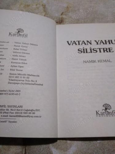 VATAN YAHUT SİLİSTRE