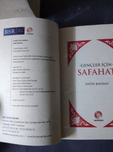GENÇLER İÇİN SAFAHAT
