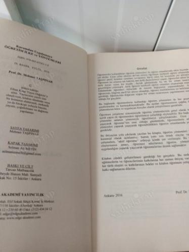 KURAMDAN UYGULAMAYA ÖĞRETİM İLKE VE YÖNTEMLERİ