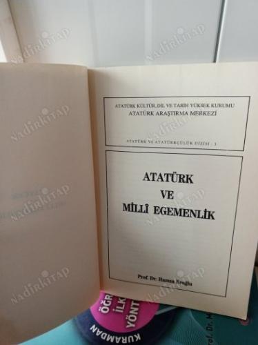 ATATÜRK VE MİLLİ EGEMENLİK