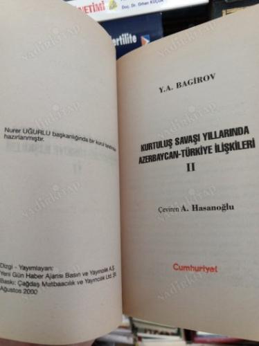KURTULUŞ SAVAŞI YILLARINDA AZERBAYCAN - TÜRKİYE İLİŞKİLERİ - II