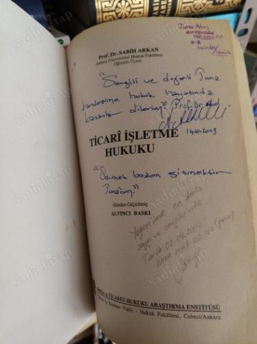 TİCARİ İŞLETME HUKUKU