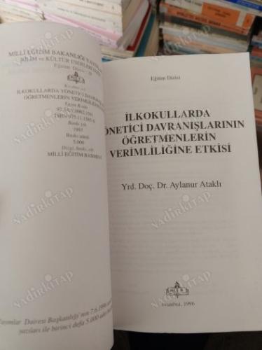 İLKOKULLARDA YÖNETİCİ DAVRANIŞLARININ ÖĞRETMENLERİN VERİMLİLİĞİNE ETKİSİ