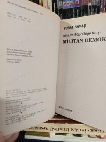 İRTİCA VE BÖLÜCÜLÜĞE KARŞI MİLİTAN DEMOKRASİ