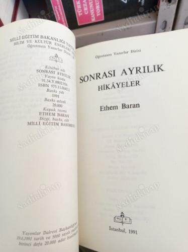 SONRASI AYRILIK