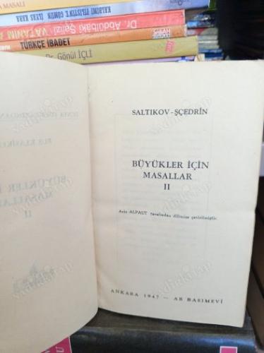 BÜYÜKLER İÇİN MASALLAR II.CİLT