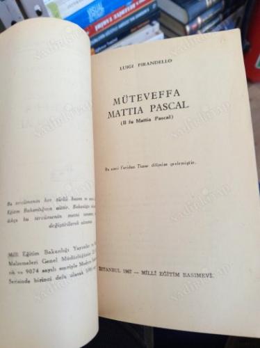 MÜTEVEFFA MATTIA PASCAL