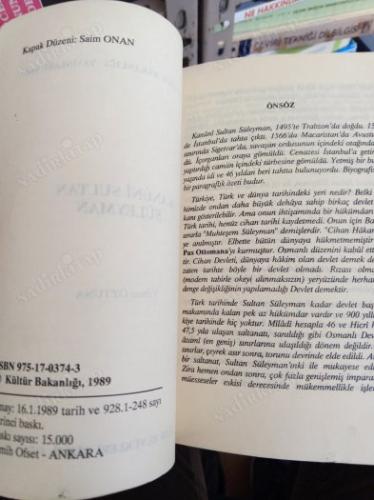 KANUNİ SULTAN SÜLEYMAN