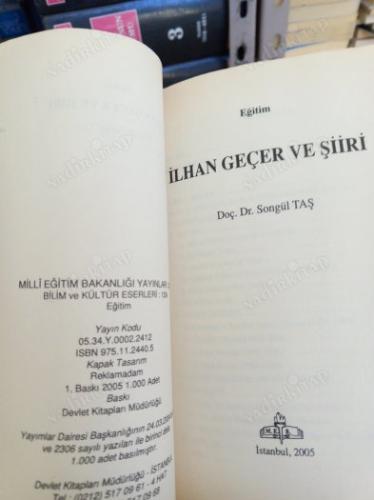 İLHAN GEÇER VE ŞİİRİ