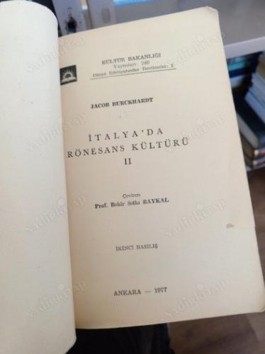 İtalya'da Rönesans Kültürü - 2