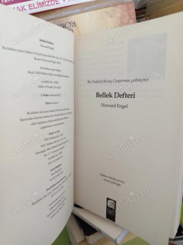 BİR DEDEKTİF BENNY COOPERMAN POLİSİYESİ - Bellek Defteri (ORİJİNAL AYRAÇLI)