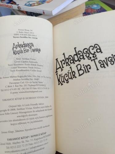 ARKADAŞÇA KÜÇÜK BİR TAVSİYE