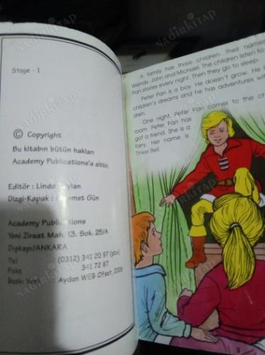 PETER PAN READİNG ACTİVİTİY BOOKS Stage 1