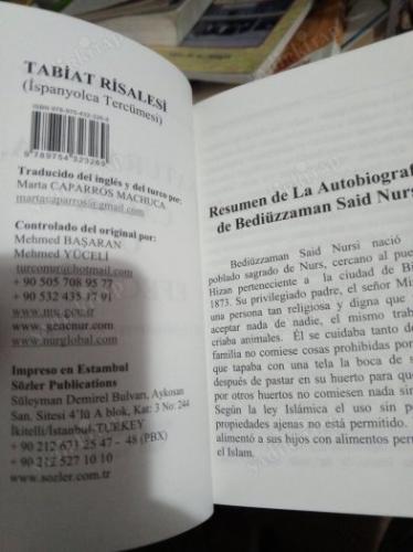 ¿Naturaleza Causa O Efecto? Tabiat Risalesi