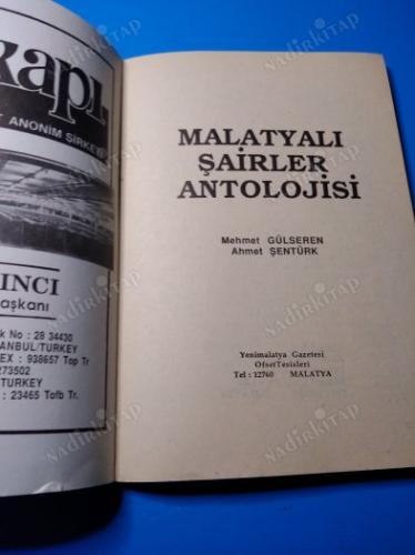 MALATYA'LI ŞAİRLER ANTOLOJİSİ