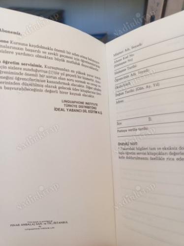 Linguaphone - İngilizce Kursu Mektupla Öğretim Servisi / 3. Bölüm
